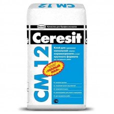 Клей для напольной плитки Ceresit CM-12, 25кг