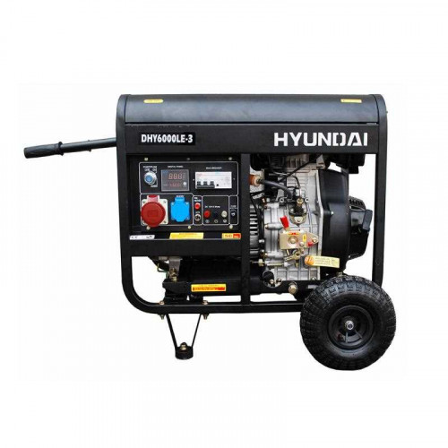Генератор дизельный Hyundai DHY 6000LE-3